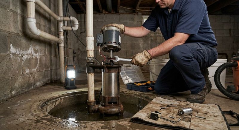 Commercial Sump Pump Repair in Warwick, RI