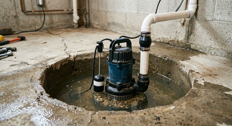 Submersible Sump Pump Repair in Kansas City, MO