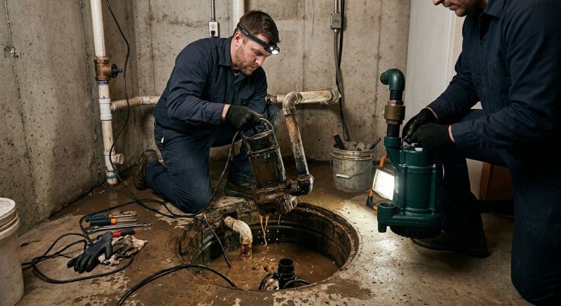 Sump Pump Service in Providence, RI