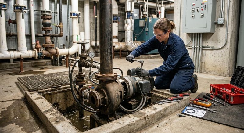 Commercial Sump Pump Repair in Manchester, NH